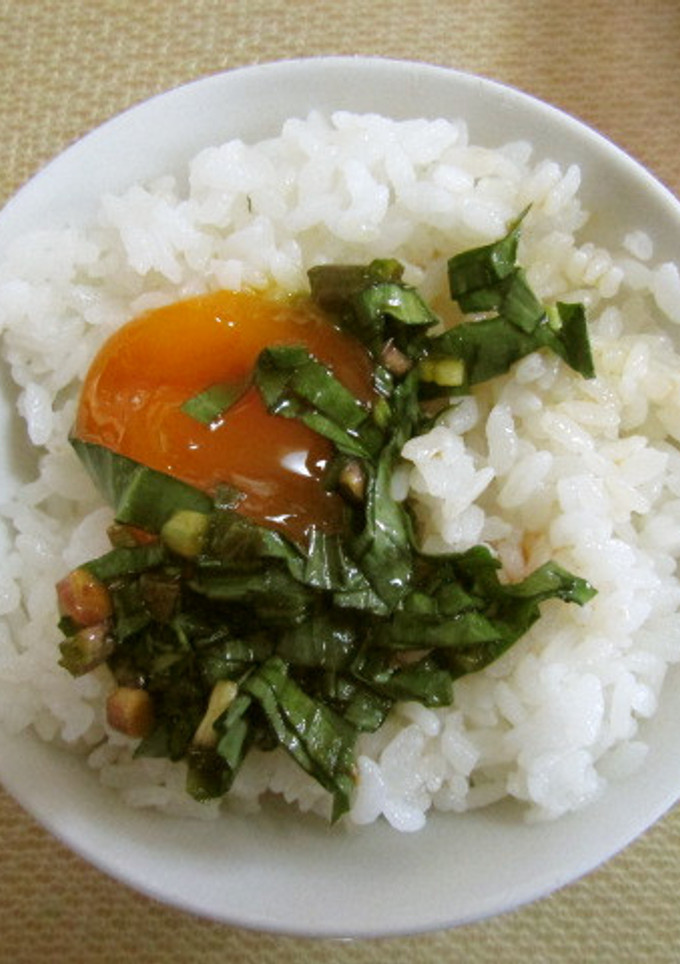 とにかく簡単　卵黄行者ニンニク醤油漬け　-レシピのメイン写真
