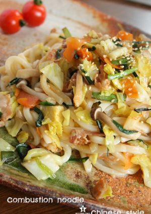中華風*焼きうどん-レシピのメイン写真
