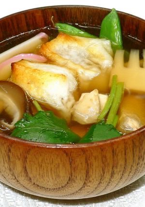 鶏胸肉の雑煮（ぞうに）-レシピのメイン写真