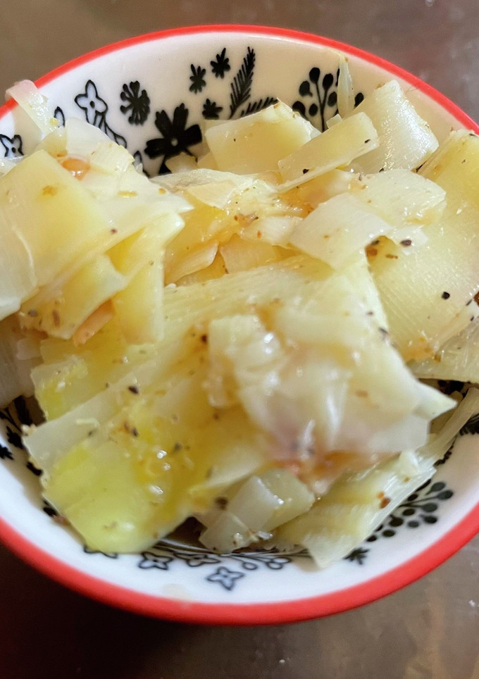 筍の姫皮梅肉あえ-レシピのメイン写真