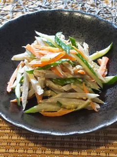 旨だしごぼうサラダ-レシピのメイン写真