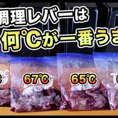 A picture of 完全に安全なレバーの低温調理。.
