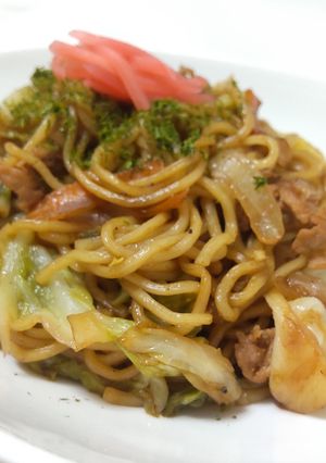 ほっぺ流〜具材も味しみ焼きそば〜-レシピのメイン写真