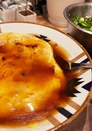 たけのこの餡掛け天津-レシピのメイン写真