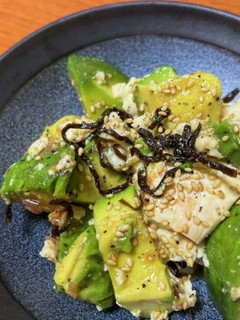 ☆アボカド豆腐の塩昆布あえ☆-レシピのメイン写真