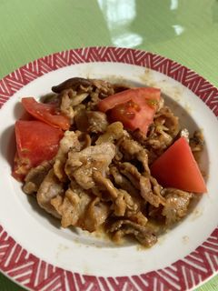 #減塩 豚肉とトマトのオイスター炒め-レシピのメイン写真