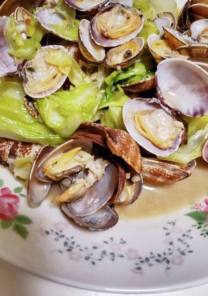 春キャベツとあさり！旨味たっぷり♪-レシピのメイン写真