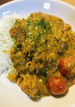 フライパンで作る●ポークチーズカレー-レシピのメイン写真