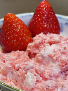 とっておきのいちごアイスクリーム-レシピのメイン写真