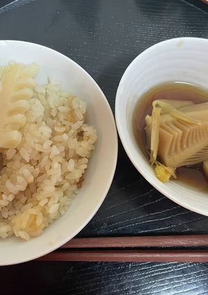 たけのこの下処理から1品とご飯-レシピのメイン写真