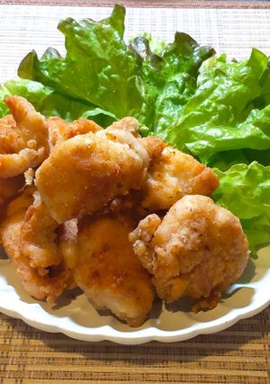 鶏むね肉で濃いめのだしからあげ-レシピのメイン写真