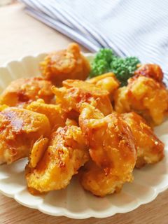 鶏むね肉で☆ザクザク米粉唐揚げ-レシピのメイン写真