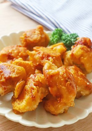 鶏むね肉で☆ザクザク米粉唐揚げ-レシピのメイン写真