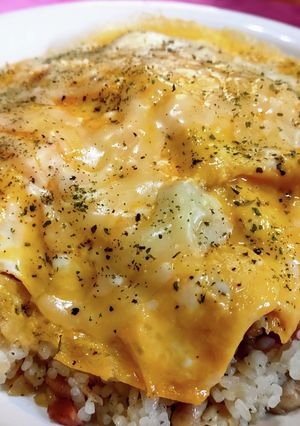 【ケチャップ不使用】究極の白オムライス♪-レシピのメイン写真