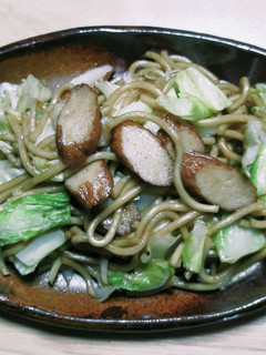さつま揚げで肉なし焼きそば-レシピのメイン写真