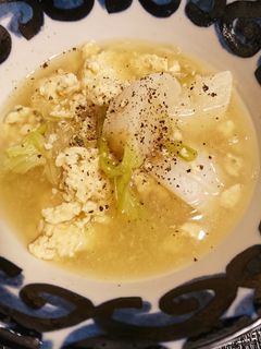 2番目の鶏団子とカブのスープ-レシピのメイン写真