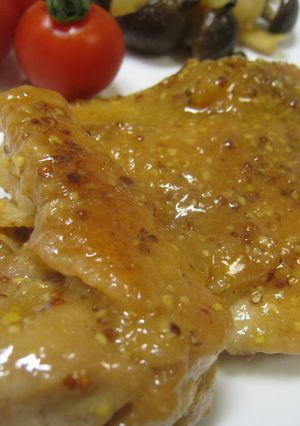 ♪鶏もも肉のはちみつマスタードソース♪-レシピのメイン写真