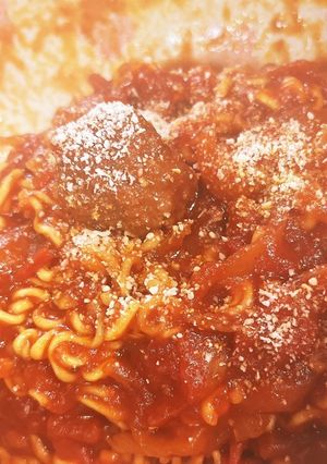 サリ麺でトマトパスタ風-レシピのメイン写真