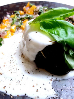 なすのステーキとブッラータチーズ-レシピのメイン写真