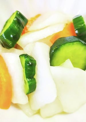 大根人参きゅうりの乳酸発酵漬け昆布風味-レシピのメイン写真