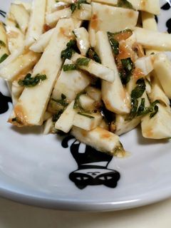 切ったら和える♡長芋の梅肉おかか青しそ♪-レシピのメイン写真
