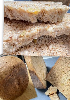 皮カリサクッ、中モッチモチ☆クルミ食パン-レシピのメイン写真