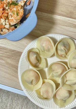 サーモンペリメニもどき-レシピのメイン写真