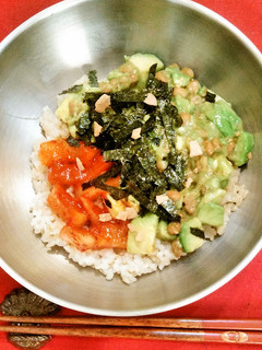 アボカド納豆キムチ丼-レシピのメイン写真