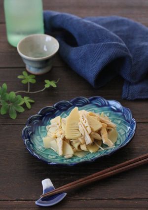 筍と油揚げとえのきの柚子胡椒和え-レシピのメイン写真