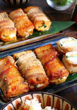 厚揚げ豆腐の大葉チーズ巻き-レシピのメイン写真