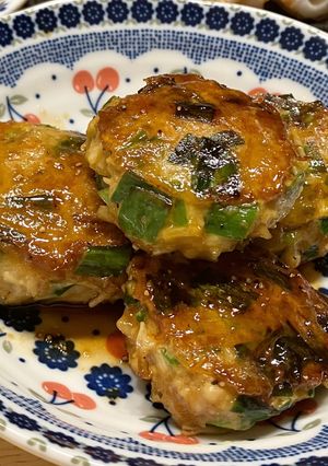 やみつき♡ニラ入り照り焼きつくね-レシピのメイン写真