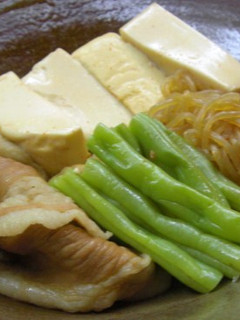 ♡ピリ辛、豚肉と豆腐と白滝の煮物♡-レシピのメイン写真