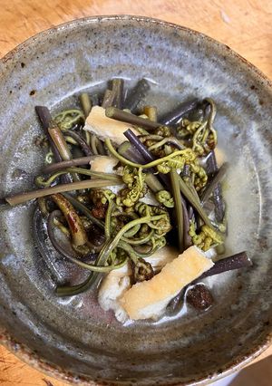 春の山の幸♡わらびの煮物-レシピのメイン写真