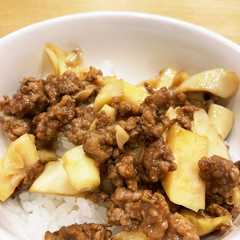 竹の子そぼろご飯（4人分）-レシピのメイン写真