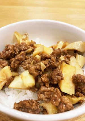 竹の子そぼろご飯（4人分）-レシピのメイン写真