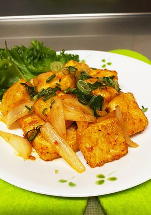 豆腐で節約☆豆腐チリソース☆-レシピのメイン写真
