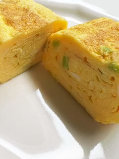 枝豆の卵焼き-レシピのメイン写真