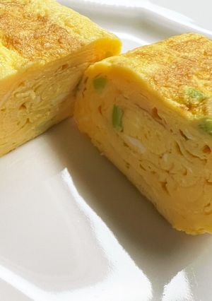 枝豆の卵焼き-レシピのメイン写真