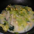 簡単!ノンオイル♥キャベツのミルク煮