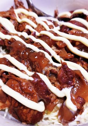 余ったコーラ煮で照り焼き丼-レシピのメイン写真