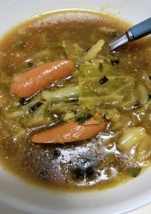 余り野菜でカレースープ♪-レシピのメイン写真