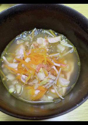 残り野菜でベトナムフォー風 スープ-レシピのメイン写真