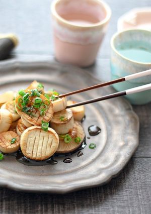 エリンギのにんにく焦がし醬油～ホタテ風～-レシピのメイン写真