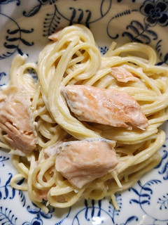サーモンのクリームパスタ☆簡単☆シンプル-レシピのメイン写真