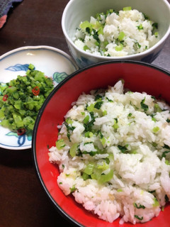 菜飯♡(大根の葉・塩漬け)-レシピのメイン写真