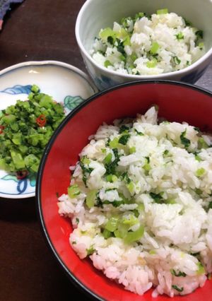 菜飯♡(大根の葉・塩漬け)-レシピのメイン写真