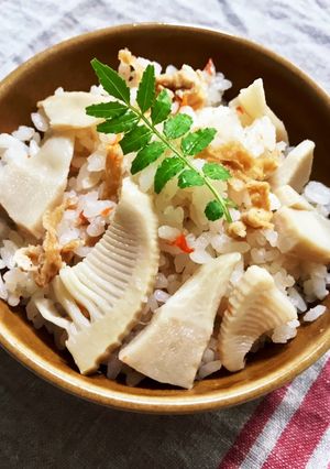 おかわりください！たけのこご飯-レシピのメイン写真