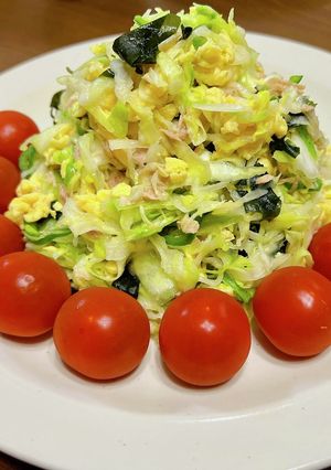 きゃべつモリモリ✨春色サラダ-レシピのメイン写真