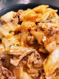 何もしたくない日の豚キムチ-レシピのメイン写真