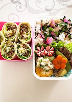 塾弁（昼食夕方軽食）2023.04.16-レシピのメイン写真